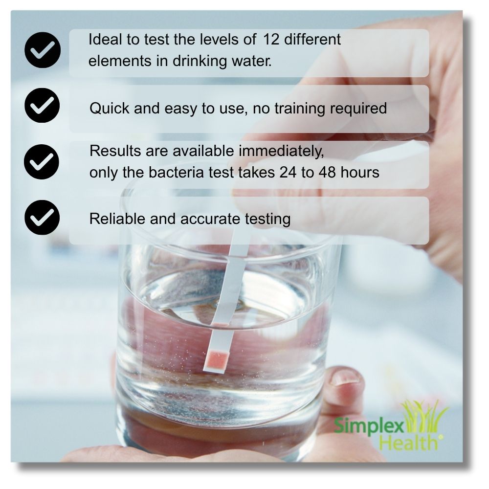 SimplexHealth Complete Water Quality Test Kit 12-in-One - Image 7