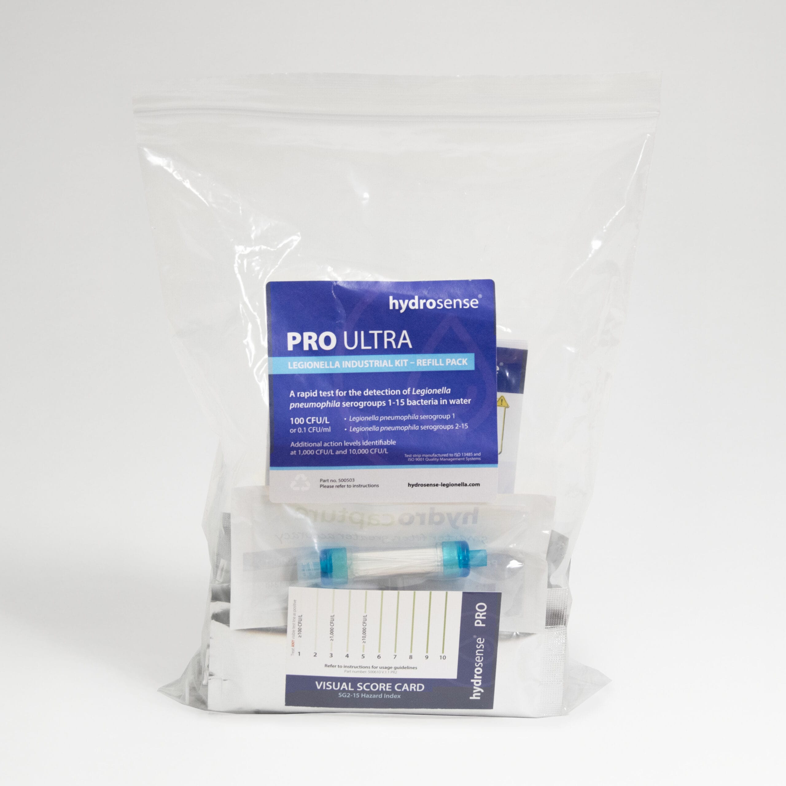 Hydrosense PRO Ultra Legionella Industrial Refill Pack (5 tests)