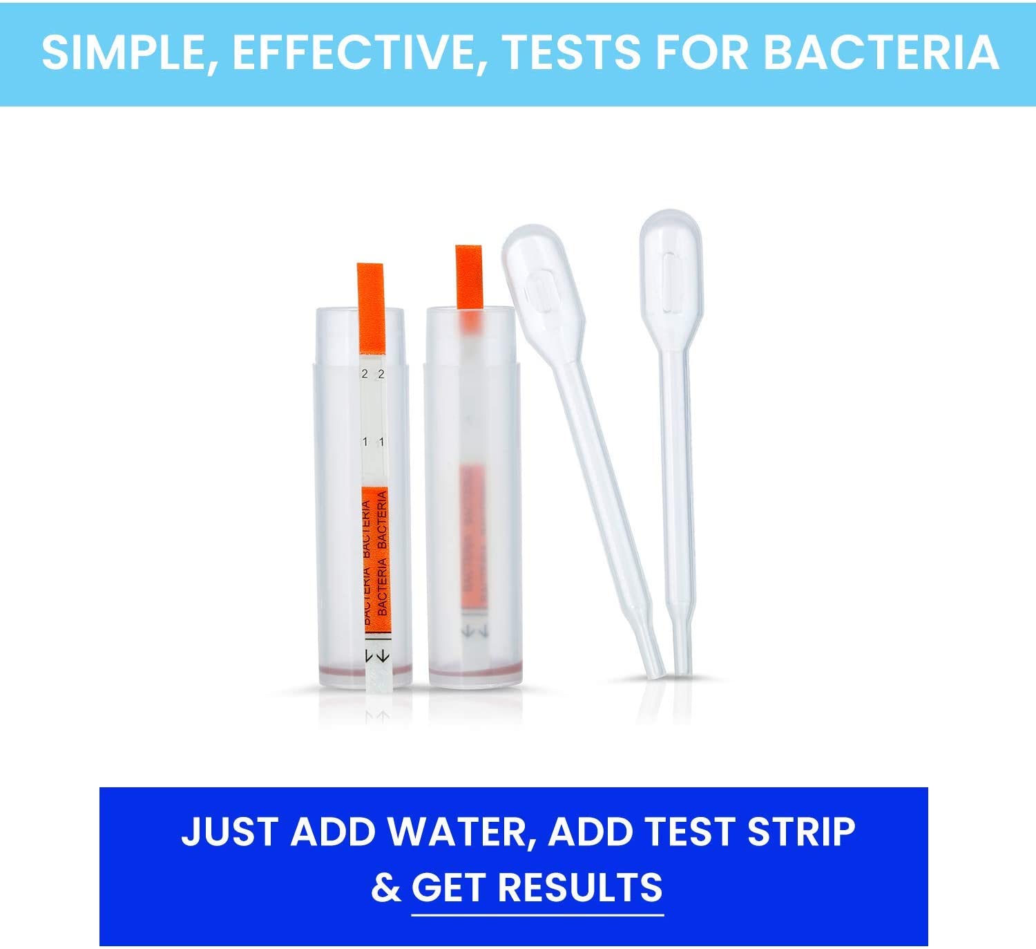 AquaScreen Rapid Coliform Bacteria Test Kit (2Pack) SimplexHealth