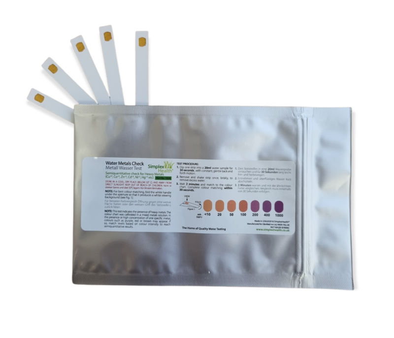 SimplexHealth-Metals-Water-Test-Strips