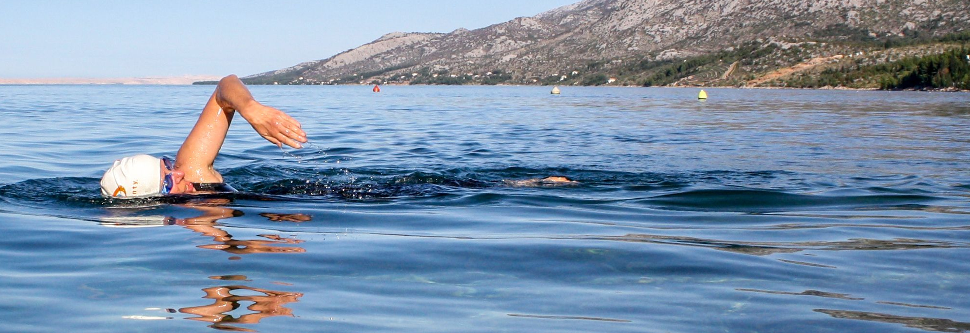 Open water swimming testing