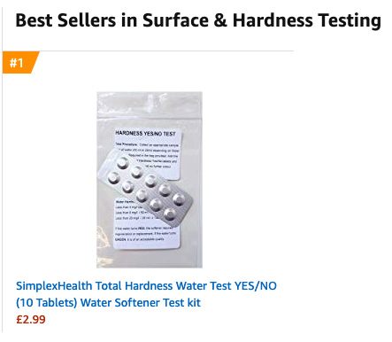 Hardness Yes/No Tablets (10 Tablets)