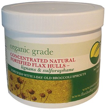 Osumex Natural Flax Hulls with Lignans and Sulforaphane (180g)