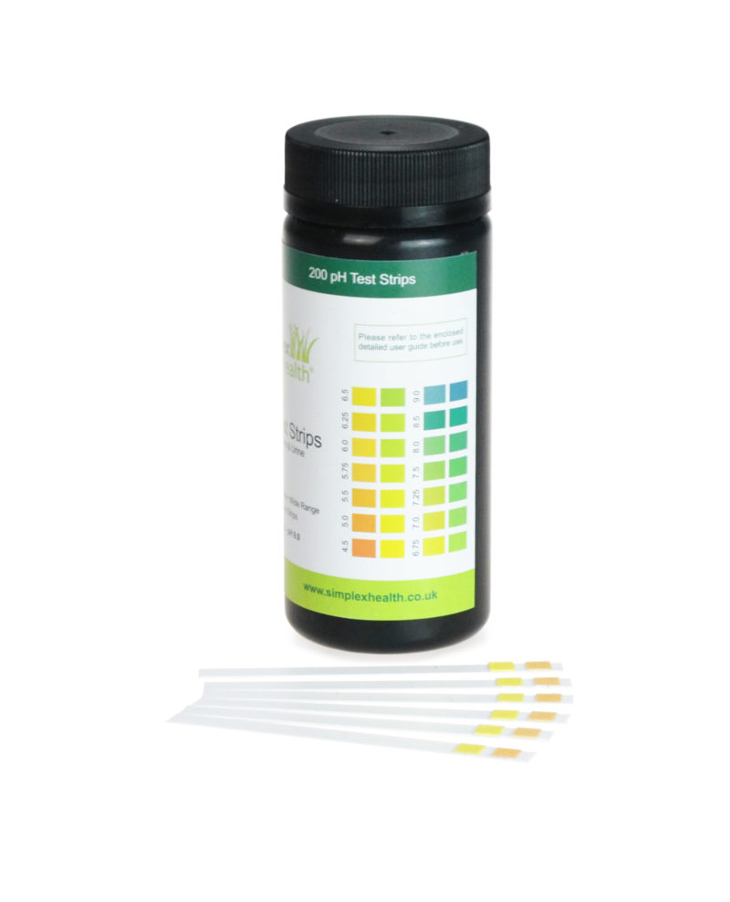 pH Test Strips 4.5 - 9.0 (200 strips) for Urine & Saliva