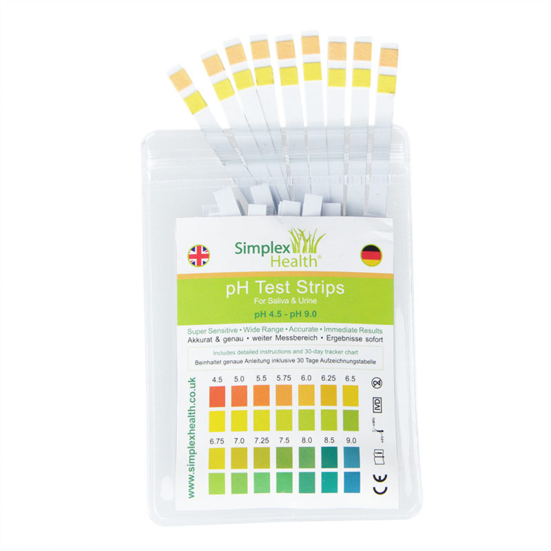 Simplexhealth ph Test Strips