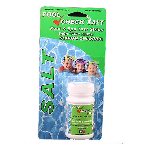 Pool Check Salt Water Test Strips for Spas and Pools