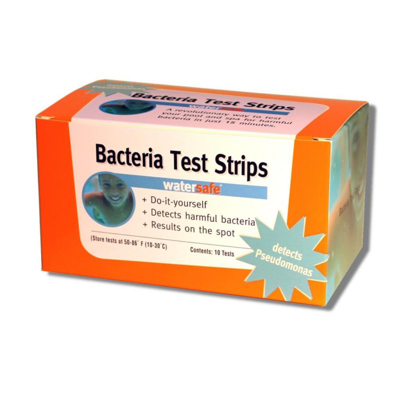 Watersafe Pool & Spa Bacteria Test Strips (10 tests) SimplexHealth