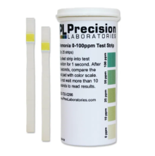 Ammonia Test Strips 0-100ppm (25 Strips)