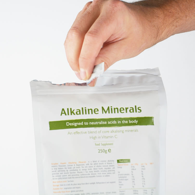 Simplex Health Alkaline Minerals 250g (Resealable Pouch)