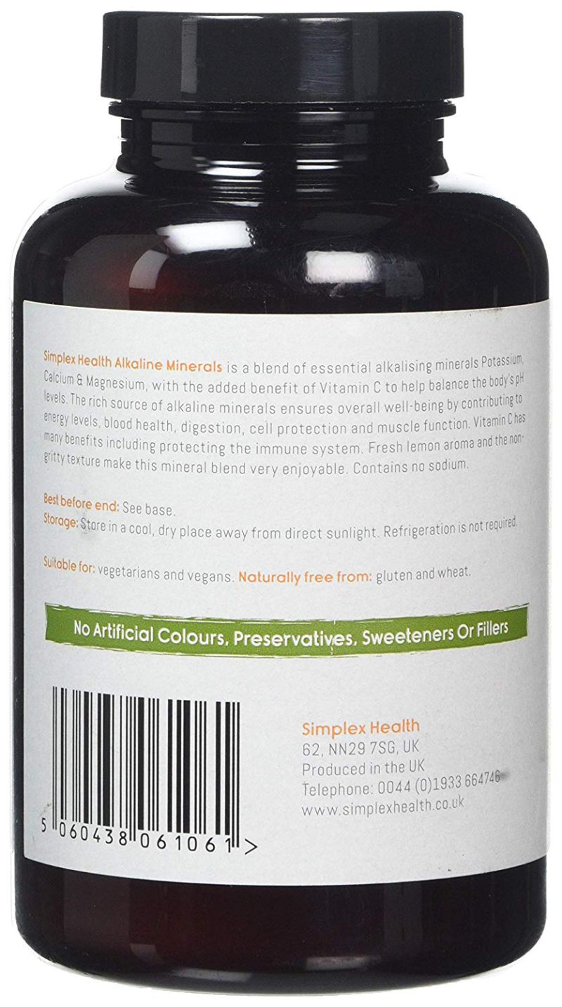 Simplex Health Alkaline Minerals 250g