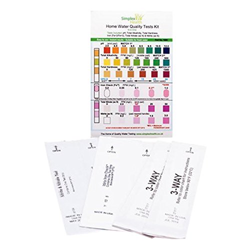 SimplexHealth Water Test Kit (6-in-One)