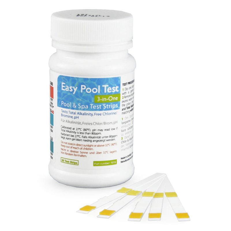 SimplexHealth Easy Pool Test 3-in-1 (50 tests)