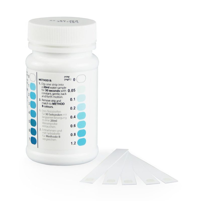 Simplexhealth Free Chlorine Precise Range 0-7ppm (50 strips)