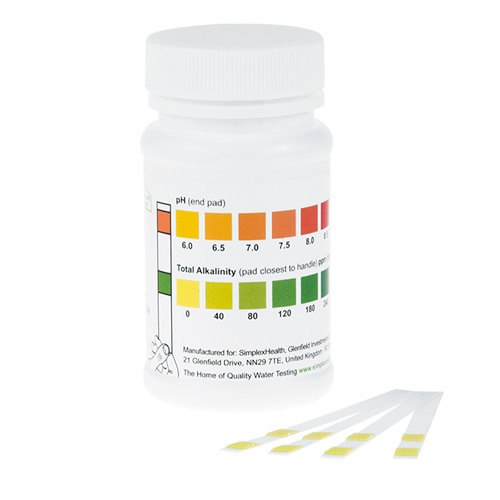 SimplexHealth pH & Total Alkalinity Test (50 strips)