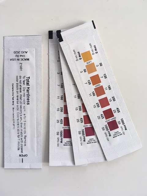 150 Strips Calcium and Magnesium Total Hardness Quick and Accurate Hard Water Quality Testing Strips for Water Softener Dishwasher Well Spa Pool etc | 0-425 ppm Premium Water Hardness Test Kit 