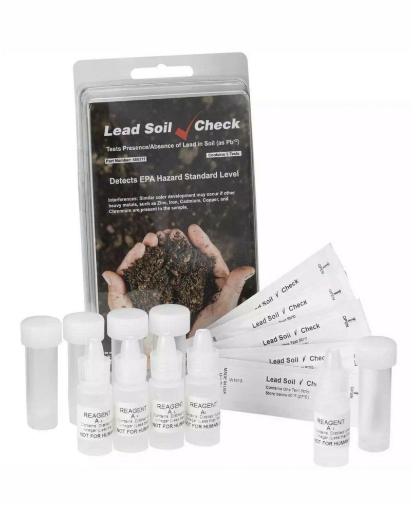 Soil Test Kit for Lead (5 tests)