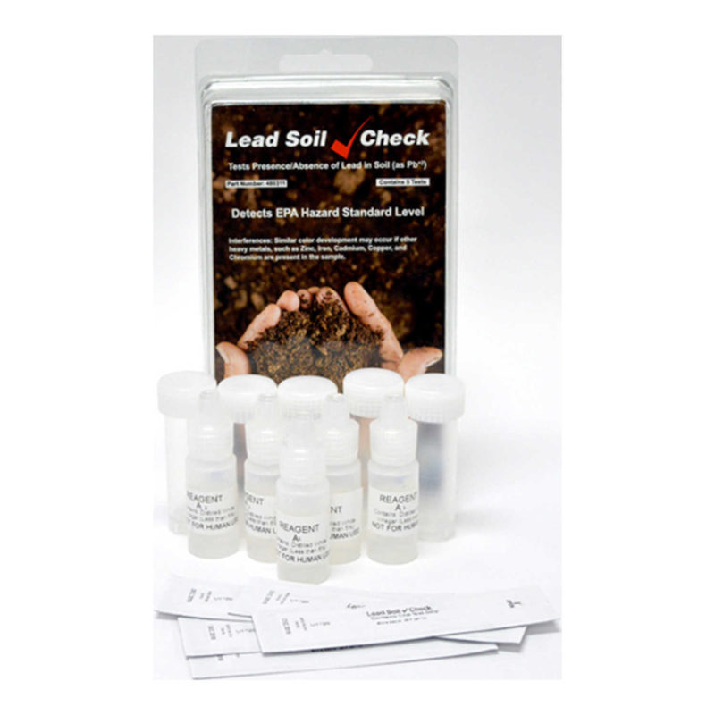 Soil Test Kit for Lead (5 tests)