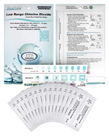 Water Low Range Chlorine Dioxide 0-1.6ppm (30 Tests)