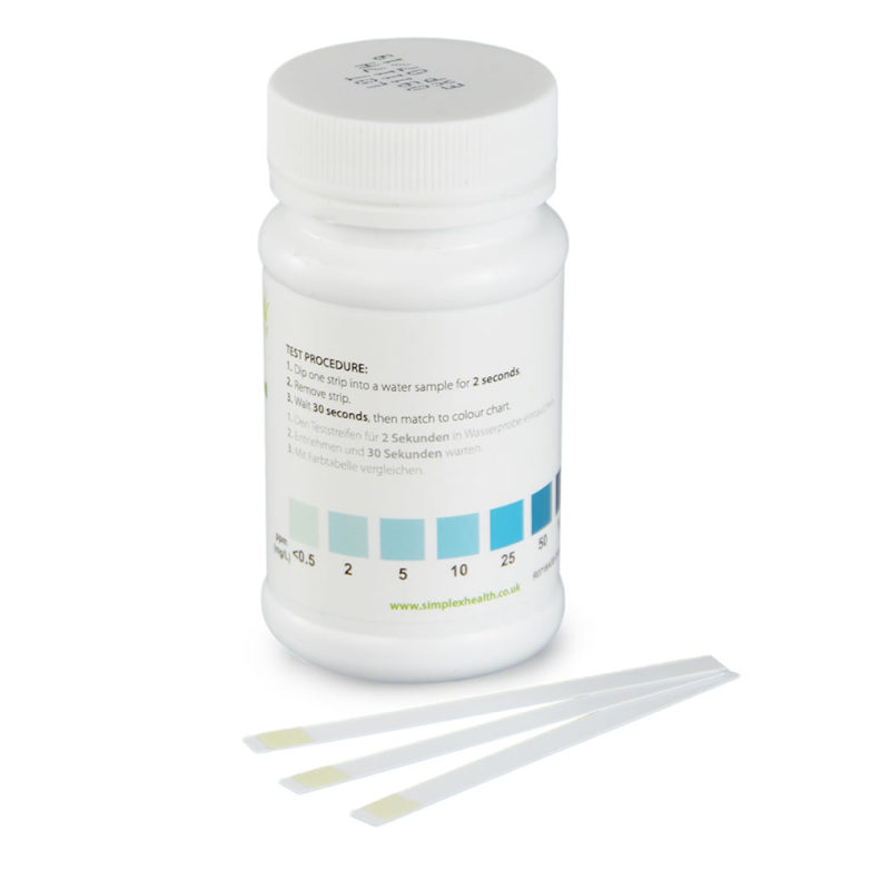 Water Peroxide Check 0.5-100ppm (50 tests)