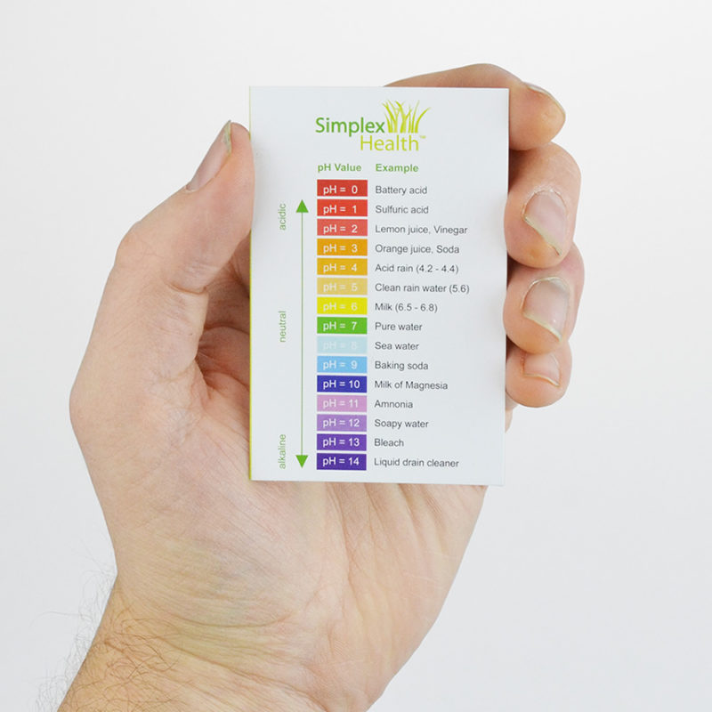 Water pH Test Strips 5.5 - 9.0 (100 strips)