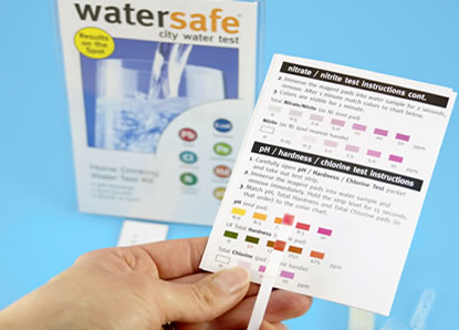 Watersafe City Water Test Kit 8-in-One