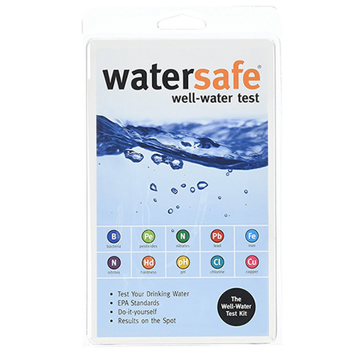 Watersafe Well Water Test Kit 10-in-One